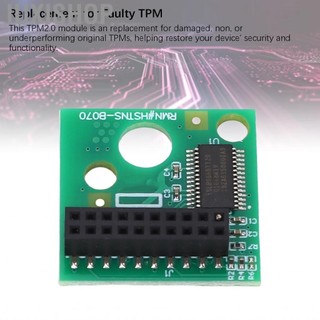Iuxishop IUXISHOP-VN TPM2.0 Bảo mật thay thế mô-đun 20 PIN Dữ liệu được mã hóa PCB cho bo mạch chủ HPE 20 chân 812119 001 745821