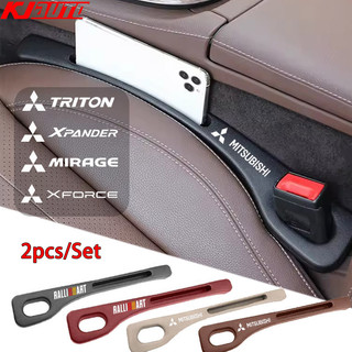 2 Chiếc Ô Tô Khoảng Cách Chống Rò Rỉ Bao Ghế Khoảng Cách Làm Đầy Hộp Bảo Quản Người Tổ Chức Cho Mitsubishi Ralliart Xforce Mirage G4 Triton L200 Xpander Lancer ASX Outlander Attrage Pajero Eclipse