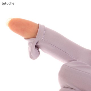 Tutu Găng Tay Mùa Hè Nữ Mỏng Ice Silk Chống Tia UV Ngón Tay Cảm Ứng Lái Xe Thoáng Khí VN