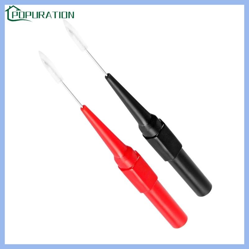 Đầu dò xuyên dây POP Đồng hồ vạn năng Đầu dò lưng Thử nghiệm Pin Dây xuyên kim