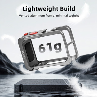 Dành Cho DJI OSMO ACTION 5 Pro / 4 / 3 Lồng Thỏ Camera Thể Thao Khung Bảo Vệ Kim Loại Phụ Kiện Mở Rộng
