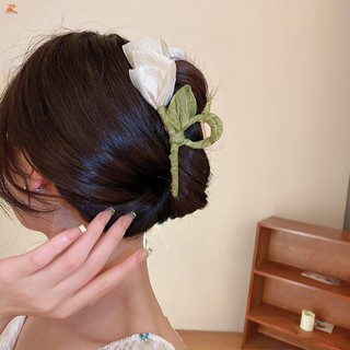 Lưới Hoa Vuốt Tóc Hàm Kẹp Giữ Mạnh & Chống Trơn Trượt Hoa Thanh Lịch Kẹp Tóc Thích Hợp Cho Tóc Dày Mỏng