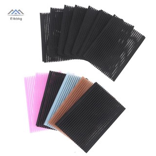 ELBBKG 12 Miếng Dán Tóc Dán Tóc Liền Mạch Cố Định Kẹp Dán Viết Biên Giới Mới