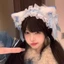 YOLOGO Tai Mèo Băng Đô, Cosplay Nơ Quấn Đầu, Ren Gothic Mũ Nữ