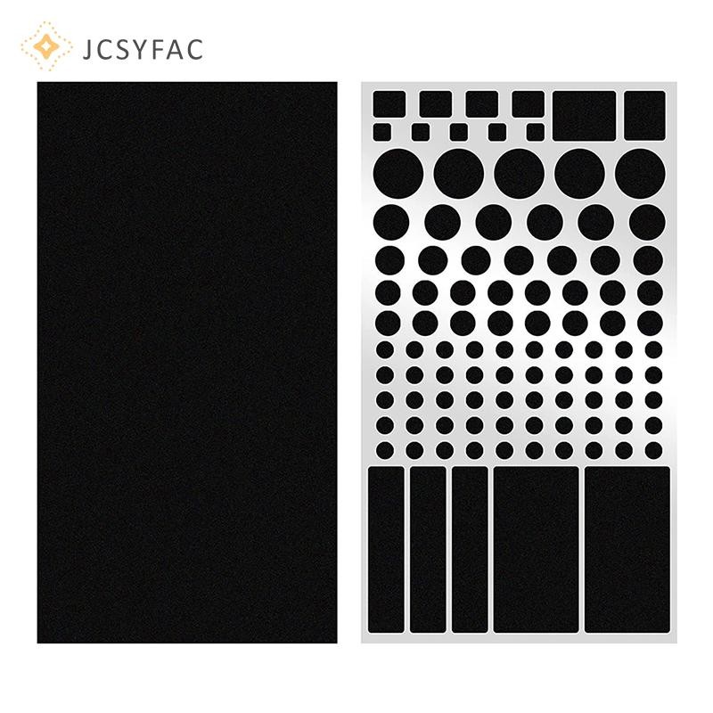 Jcsyfac Tự Động LED Blackout Dán Dán Làm mờ Ánh Sáng Chặn Miếng Dán Cho Điện Tử Mới