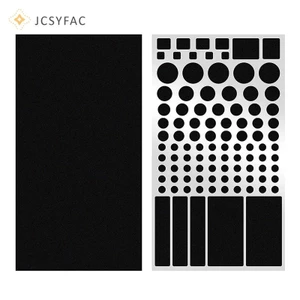 Jcsyfac Tự Động LED Blackout Dán Dán Làm mờ Ánh Sáng Chặn Miếng Dán Cho Điện Tử Mới