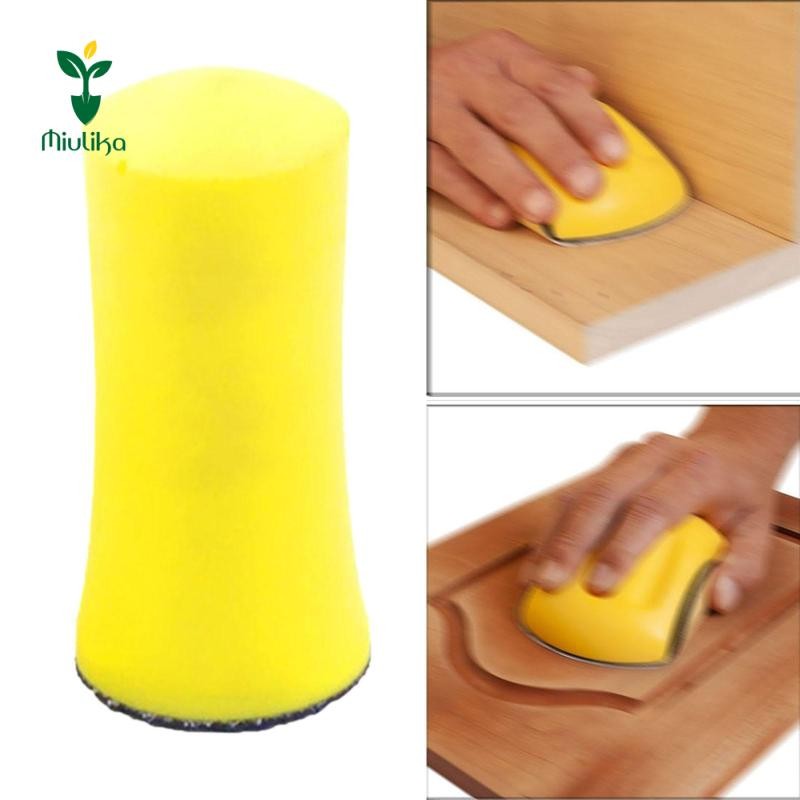 Tay Chà Nhám Khối Tay Sander Công Thái Cầm Đánh Bóng Miếng Lót Chà Nhám Cho Nội Thất Phục Hồi Xe Ô Tô Thân Xe
