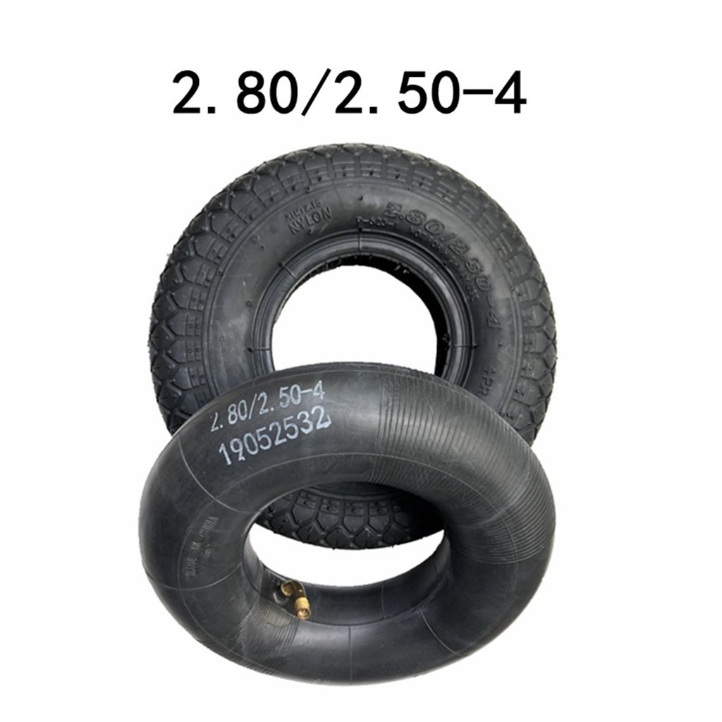 Lốp dày 9 Inch 2.80 / 2.50-4 / Ống trong cho xe tay ga điện dành cho người cao tuổi