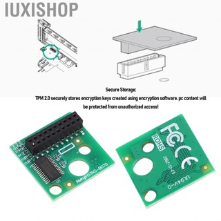 Iuxishop IUXISHOP-VN TPM2.0 Bảo mật thay thế mô-đun 20 PIN Dữ liệu được mã hóa PCB cho bo mạch chủ HPE 20 chân 812119 001 745821