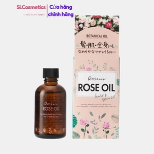 Dầu dưỡng Botanical Rose Oil Nhật Bản dầu dưỡng cho tóc & body tinh dầu hoa hồng 60ml Japan