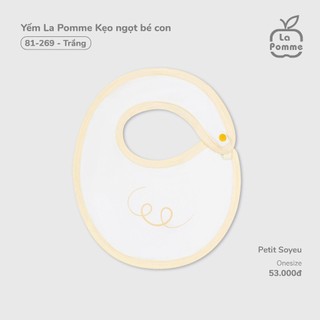 La pomme SS2025 BST La Pomme Người bạn trong vườn -Trắng T6.0