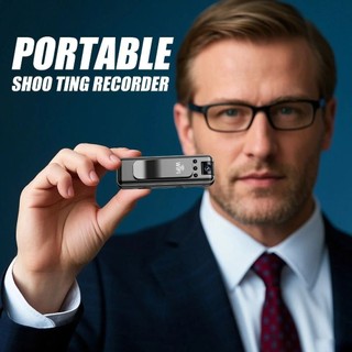 Đầu ghi video kỹ thuật số nhỏ DARON, Xoay 180 với Camera Mini Video DV HD, Máy quay video Ngực Cố định tầm nhìn ban đêm Tất cả trong một|Camera chuyển động di động Đồ chơi bé trai