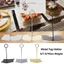 TOPTOOLCX Metal Pop Clip, Giá đỡ ký hiệu Chất liệu kim loại Giá đỡ thẻ, Giá đỡ màn hình đa năng Giá đỡ số bàn đa năng Nhà hàng