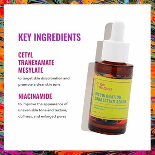 Good Molecules Discoloration Correcting Serum 30ml – Brighten & Even Skin Tone