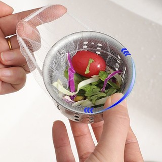 Bộ lọc rác bồn rửa dùng một lần 100 / 200 / 300 - Túi lưới lọc chống tắc phòng tắm nhà bếp