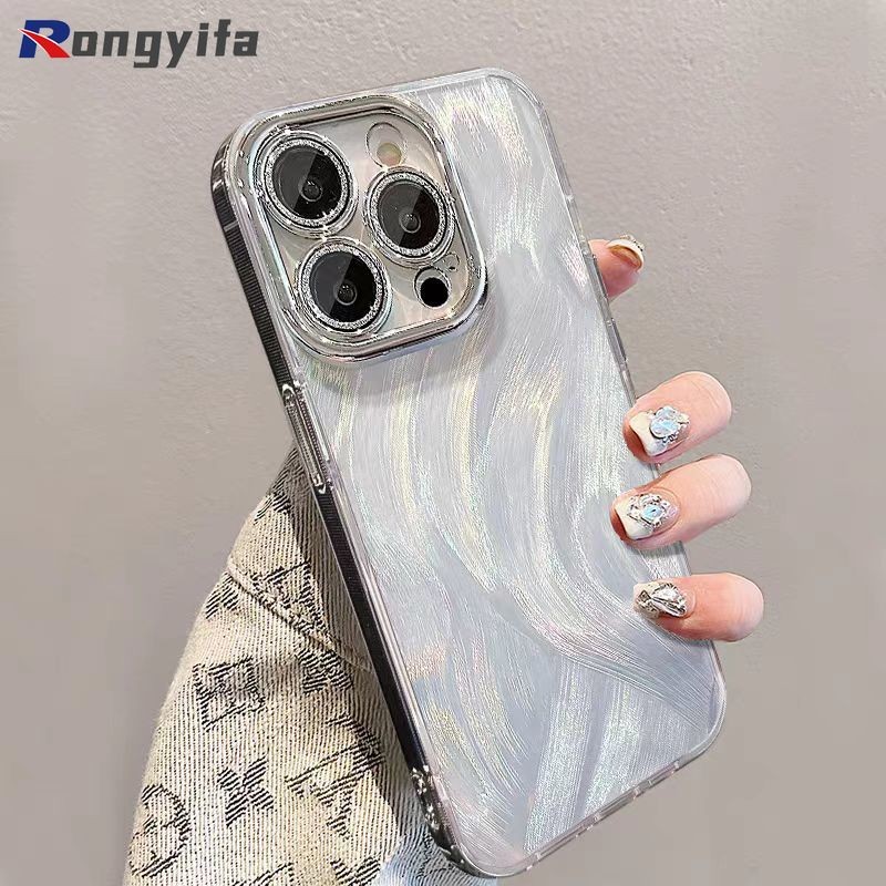 Vỏ Sợi Lông Vũ Sáng Cho Redmi Note 14 13 Pro Plus 12 Turbo 11S 11T 10T 10 9T K80 K70 K70E K60 Pro Ultra 5G 4G Vỏ Điện Thoại Sang Trọng Bảo Vệ Ống Kính Vỏ Chống Rơi