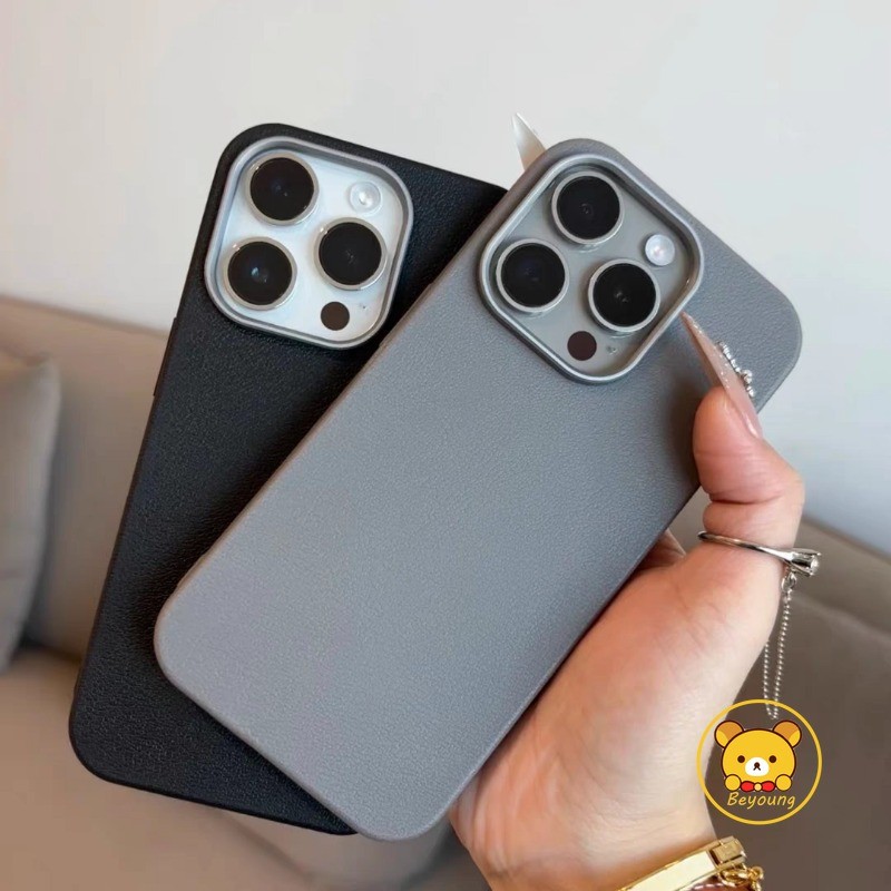 Ốp Da Vải Lanchee Ins Style Cho Xiaomi 15 Pro 14T Pro Cho Mi 11 Lite 11X Pro Vỏ Điện Thoại Mềm Kim Loại Bảo Vệ Ống Kính Cảm Giác Da Mặt Sau Chống Sốc