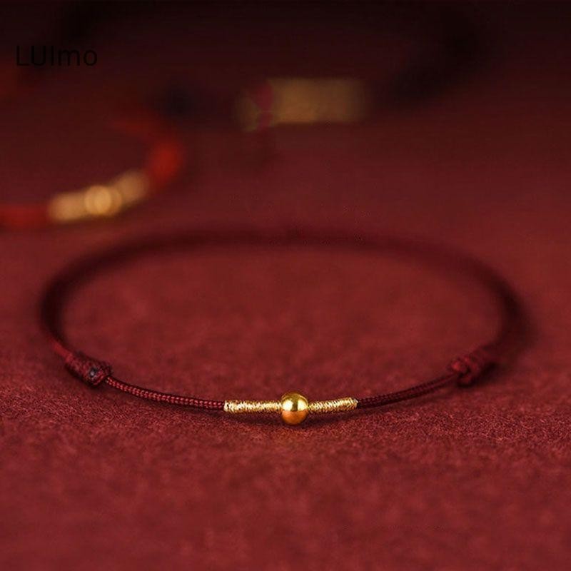 Luimo Thời Trang Handmade Vòng Tay Dây Đỏ Vòng Tay May Mắn Nam Nữ Vòng Tay Tốt Nhất Vòng Chân SBS
