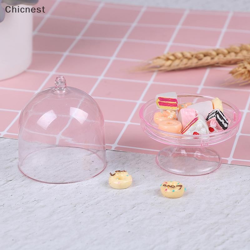 [Chc] 1 / 12 nhà búp bê thu nhỏ lọ mô phỏng phụ kiện đồ chơi mô hình món tráng miệng [VN]