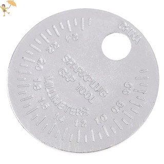 [GOU] Dụng cụ đo bugi đo công cụ đo lường loại đồng xu 0,6-2,4mm bugi gage VN