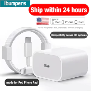 Ibumpers Cáp Sạc Nhanh USB C Sang IP PD20W Cho iPhone 14ProMax-7