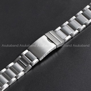 Dây đồng hồ thép không gỉ 12-24mm cho SEIKO Diver, 20mm/22mm, vòng tay kim loại nam nữ