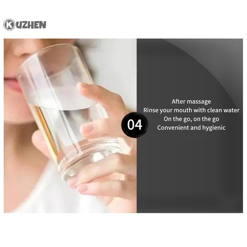 Kuzhen Ba Hiệu Ứng Lưỡi Cạp Lưỡi Cạo Tấm Bàn Chải Làm Sạch Răng Miệng Có Thể Tái Sử Dụng Hơi Thở Tươi Răng Miệng Vệ Sinh Chăm Sóc Dụng Cụ Vệ Sinh HOT