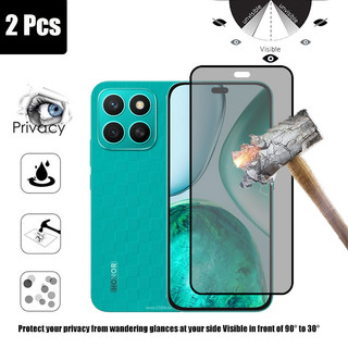 Honor X8c 2 Chiếc Kính Cường Lực Chống Trộm Bảo Vệ Màn Hình Riêng Tư Cho Honor X7C X6b X8b X7b 4G Phim Bảo Vệ Chống Gián Điệp
