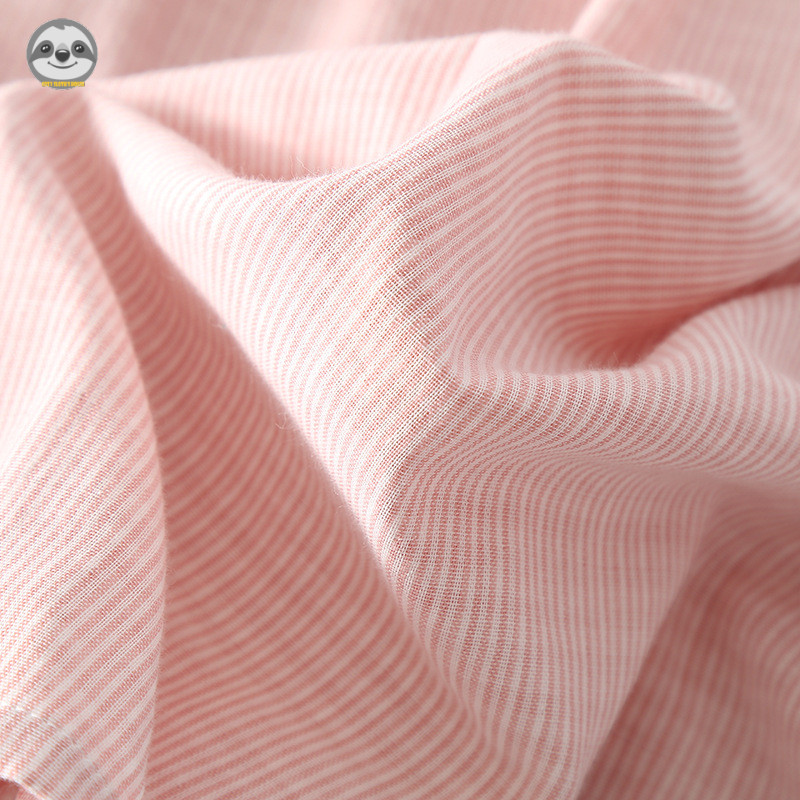 Phong cách Nhật Bản Muji Style / Nữ Cotton Nguyên Chất Gạc Hai Lớp Áo Vest Không Tay Quần Short Bộ Đồ Ngủ / Có Thể Mặc Bên Ngoài Phong Cách Mỏng Homewear Suit