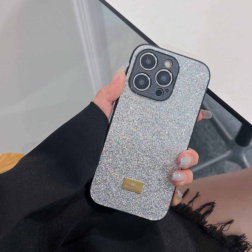 Dành Cho OPPO A3PRO A5PRO A80 A96 A92 A73 A60 A15S A53 A33 A17 A76 A77 A57 A74 A12 A31 A3X Thời Trang Lấp Lánh Thủ Công Thiết Kế Độc Đáo Vỏ Điện Thoại Chống Sốc