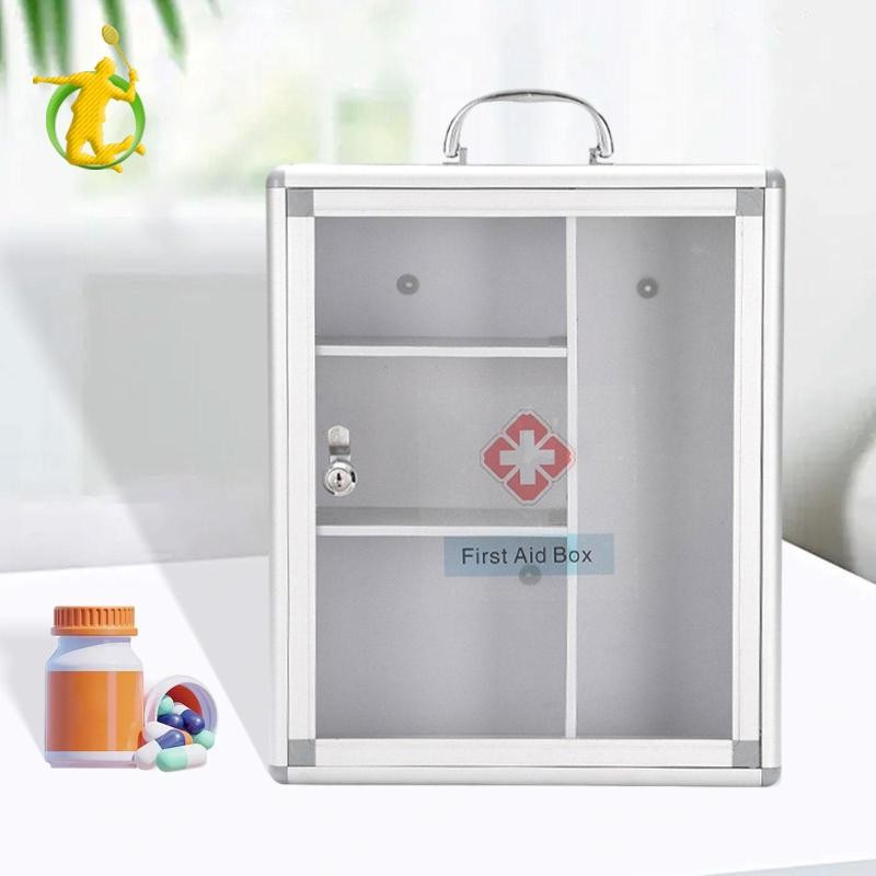 Tủ treo tường sơ cứu có hộp sơ cứu chìa khóa cho nơi làm việc tại nhà
