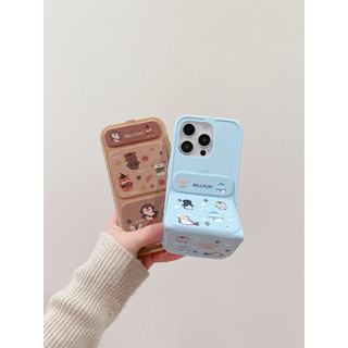 Động Vật Phong Cách Dễ Thương iPhone 16 16pro 16promax Ốp Lưng Thích Hợp Cho 12pro 12 12promax 13 13promax 14 14pro 15 15pro max Vỏ