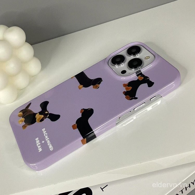 Ốp điện thoại cùng mẫu cho IPhone 12 PRO 11 16 15 14 13 ProMax 7 8 plus XR XR XSMAX SE 14 15 16 PLUS QYJS ốp cứng chống rơi cho chó vỏ bảo vệ VBWM