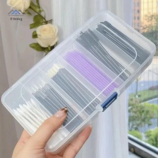 ELBBKG Trong Suốt 5 / 6 Lưới Nhựa Di Động Kẹp Tóc Trang Sức Hộp Bảo Quản Phụ Kiện Người Tổ Chức Hộ Gia Đình Du Lịch Tiếp Liệu Có Chống Bụi Mới