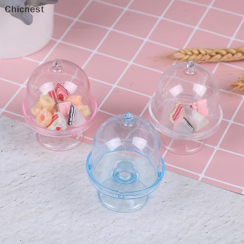 [Chc] 1 / 12 nhà búp bê thu nhỏ lọ mô phỏng phụ kiện đồ chơi mô hình món tráng miệng [VN]