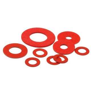 ((LXY) vòng đệm，Long đền，Miếng đệm cách nhiệt (Red Meson) Miếng đệm giấy thép đỏ Vòng phẳng màu đỏ M2 / M2.5 / M3M3.5 / M4 / M5 / M6 / M8 L: 5-16mm (RM-VN-1)