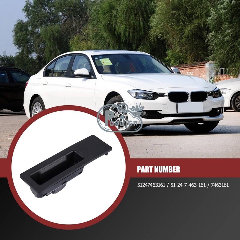 Nắp khởi động Công tắc cổng sau cho BMW F10 F11 F48 F25 F26 F15 F16 7463161 Tay nắm công tắc mở cửa cốp sau