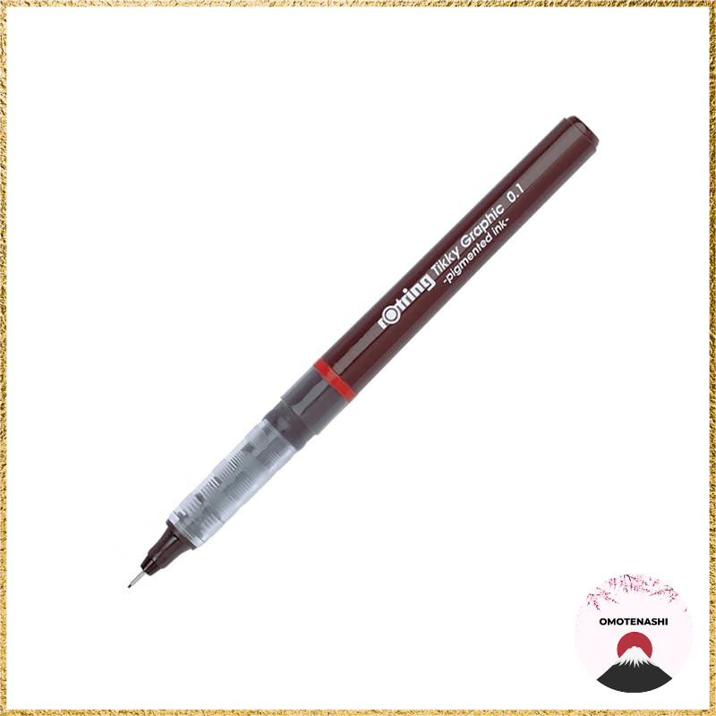 Rotring Tikky Graphic 0.1mm Black Ink Pen Set | Shopee Việt Nam