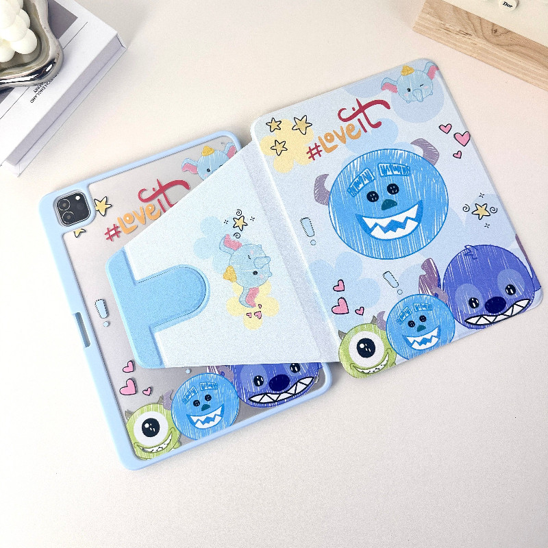 Ốp bảo vệ cho Samsung Galaxy S10 FE + Tab S6 lite 2024 S9 FE + S7 + / S8 + / S7FE S10ULTRA A9 + Tab A7 lite 8.7inch Vỏ Acrylic xoay 360 độ có khe cắm bút