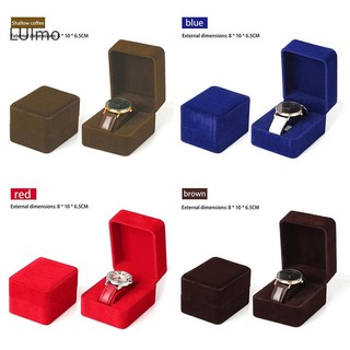 LUImo Hộp Đồng Hồ Thời Trang Nhung Góc Tròn Đồng Hồ Thông Minh Đồng Hồ Bảo Quản Ốp Lưng Trang Sức Phụ Kiện Kinh Doanh Bao Bì Hộp SBS