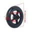 NOTE1 Xe đẩy mua sắm Bánh xe, Bánh xe lăn thay thế 5 inch, Xe đẩy du lịch chống trượt linh hoạt Phụ kiện xe lăn