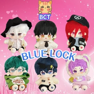 Bct ✨Hàng có sẵn✨ Blue LOCK Đồ chơi sang trọng Isagi Yoich Plushies Bóng đá Anime Búp bê mềm trang trí máy tính để bàn, quà tặng cho bé trai bé gái, trao đổi sinh nhật