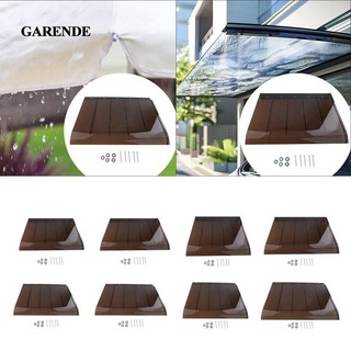 Garande Cửa Sổ Tán Mái hiên Mái hiên Mái hiên Chống mưa tuyết có che nắng cửa sổ Bên ngoài cho Nhà để xe RV sân thượng bên ngoài