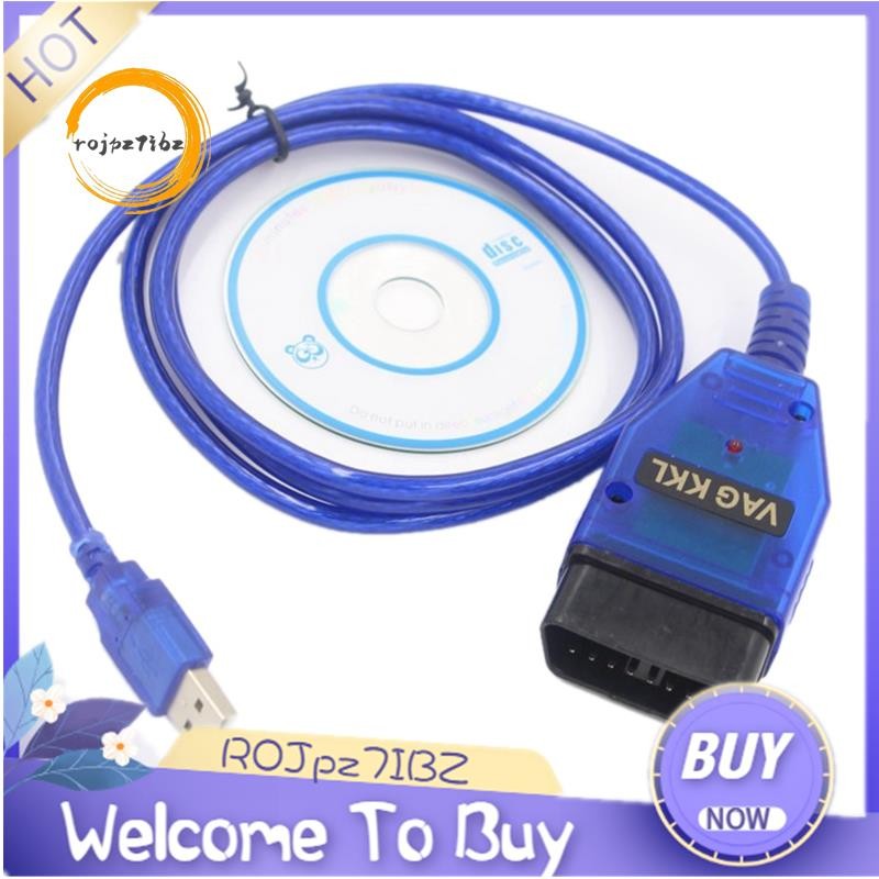 VAG409 Obd2 USB KKL COM 409.1 Kkl Obd2 Cáp Chẩn Đoán USB Phụ Kiện Máy Quét Công Cụ Quét Giao Diện Cáp Chẩn Đoán