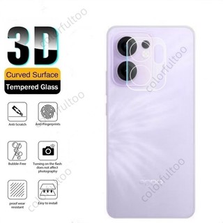 Oppo Reno 13F 2025 Phim Bảo Vệ Camera Trong Suốt Cho Oppo Reno 14F 13F 13 Pro Reno13pro Reno13F 4G 5G 3D Cong HD Full Cover Camera Kính Cường Lực Bảo Vệ Màn Hình Mặt Sau Ống Kính Phim