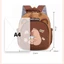 Túi đi học IAPPORTUNIA Capybara, Ba lô Capybara nhẹ hoạt hình, Ba lô mẫu giáo nhiều túi Nylon dung tích lớn