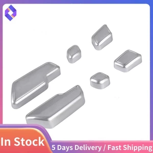 Cho C E GLA ML Class W212 W218 X166 Bạc Chrome Ghế Điều Chỉnh Nút Công Tắc Bao Viền