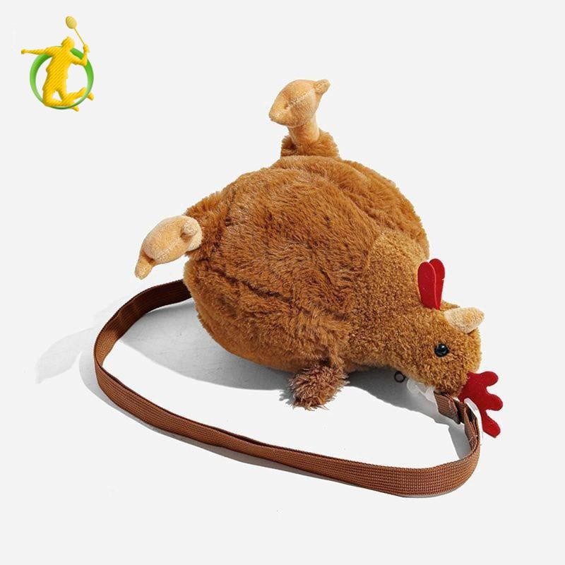 Túi Gà Đi Lại Túi Sang Trọng Thú Nhồi Bông Túi Đồ Chơi Nữ Bé Gái Hen Túi Đeo Ngang Cho Tiệc Du Lịch Quà Tặng Sinh Nhật