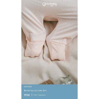 Bubaby BSR110809 Bộ dài tay cài chéo Siro  🔅 K69 T6.0