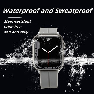 Dây đeo silicon cho Redmi Watch 6 / 5 Lite / 5 Active / 4 / 3 / 3 Active / 2 Lite, Thay thế thể thao chống nước bằng khóa từ tính, Dành cho Xiaomi Band 10 / 9 / 8 Pro